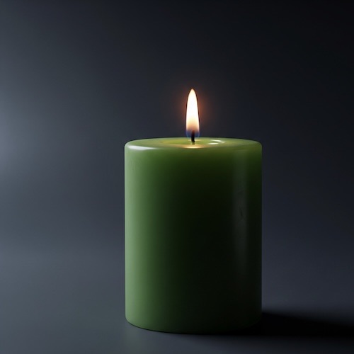 green candle